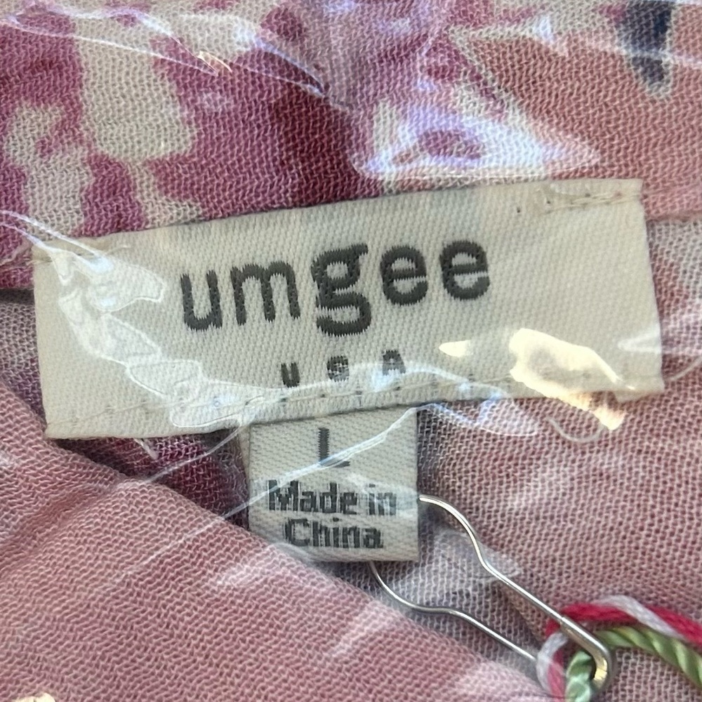 Umgee/ NWT/Floral High Low Cross/Front Hem Convertible Sleeve / various S and L - Picture 8 of 10